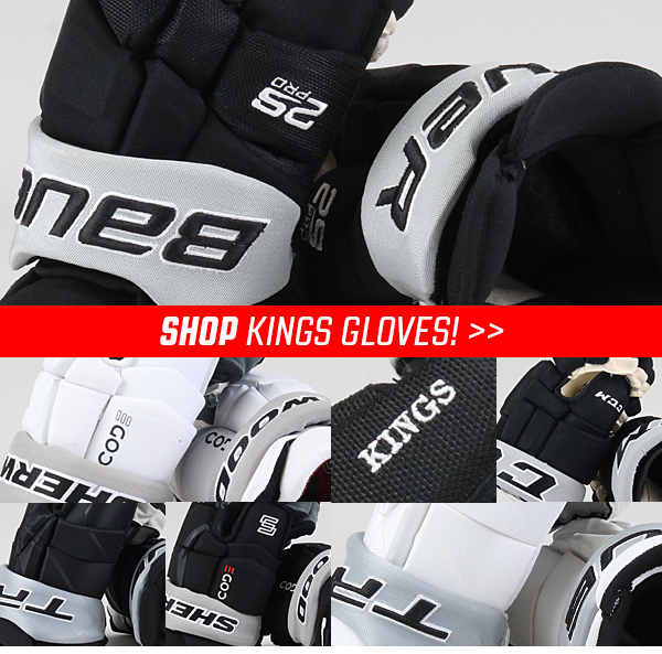 10 Sherwood Code TMP Pro Gloves - Los Angeles kings - Pro Stock Hockey